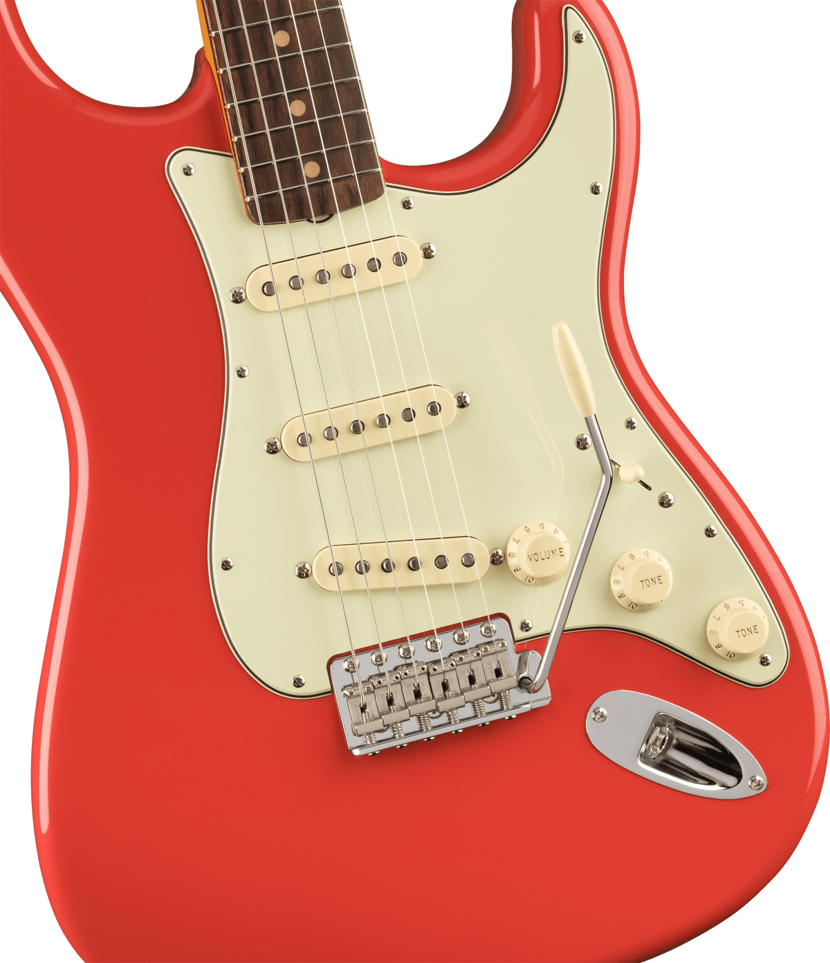 Fender American Vintage II 1961 Stratocaster, fingerboard detail