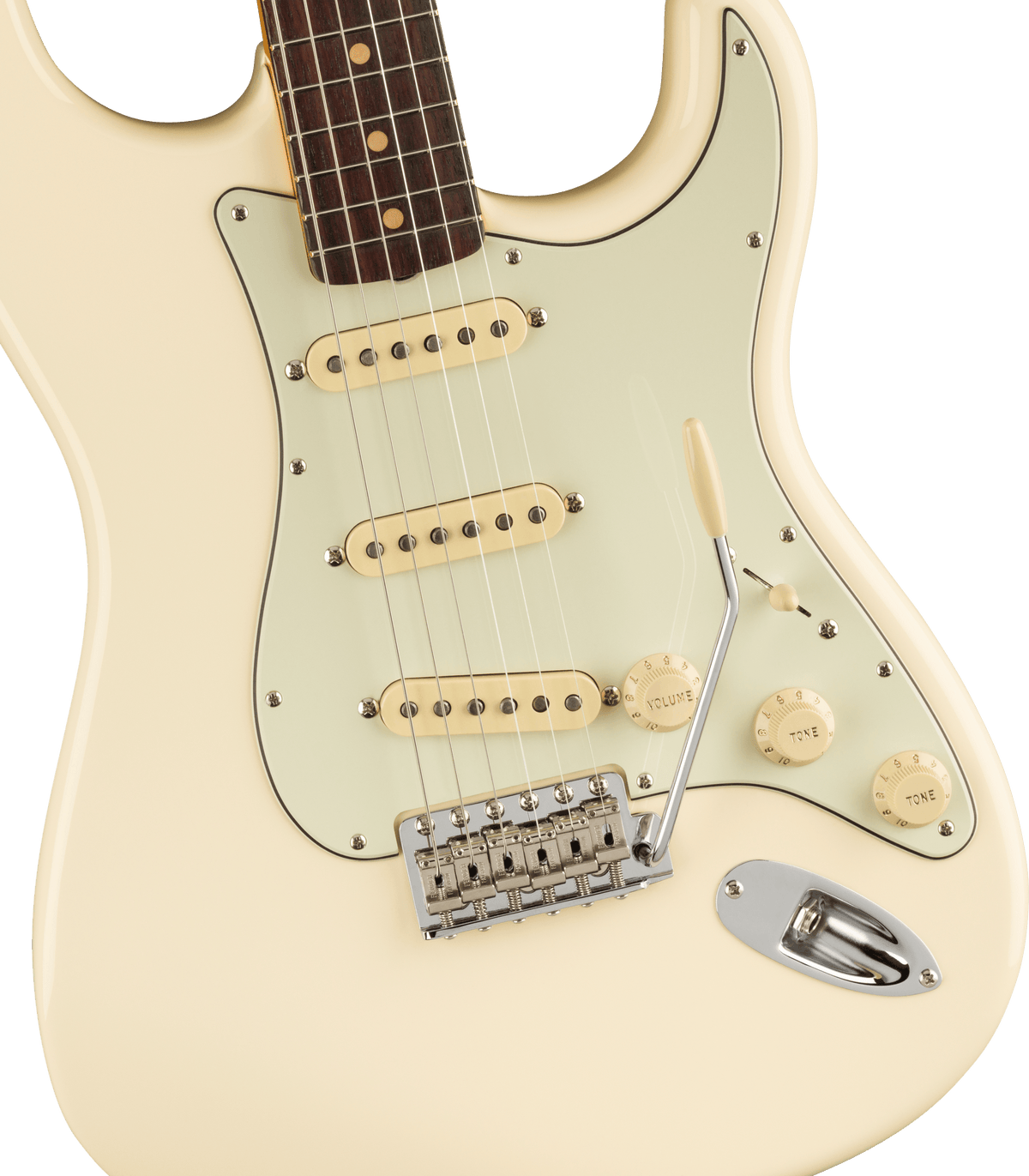 Fender American Vintage II 1961 Stratocaster, fingerboard detail