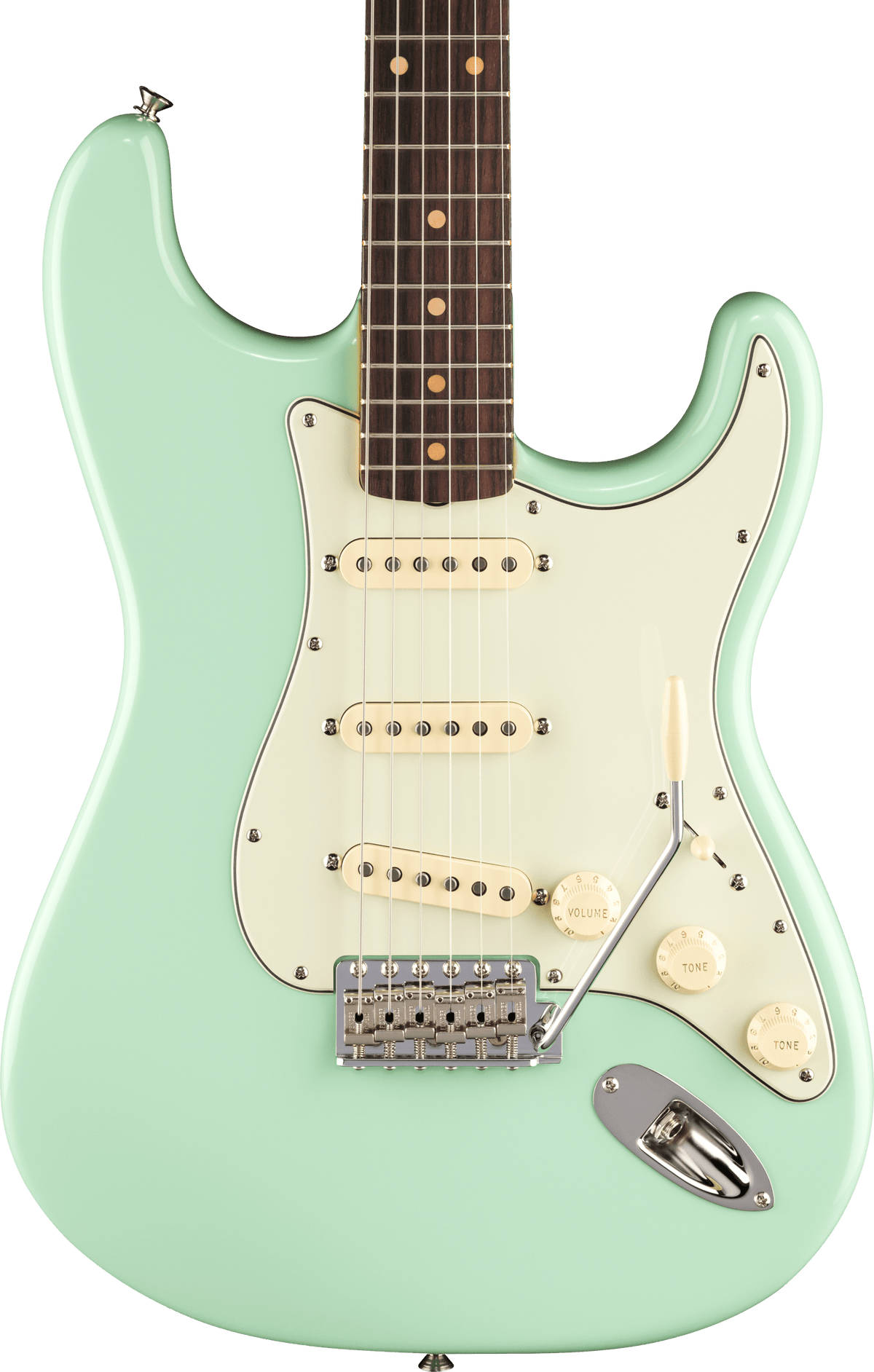 Fender American Vintage II 1961 Stratocaster, fingerboard detail
