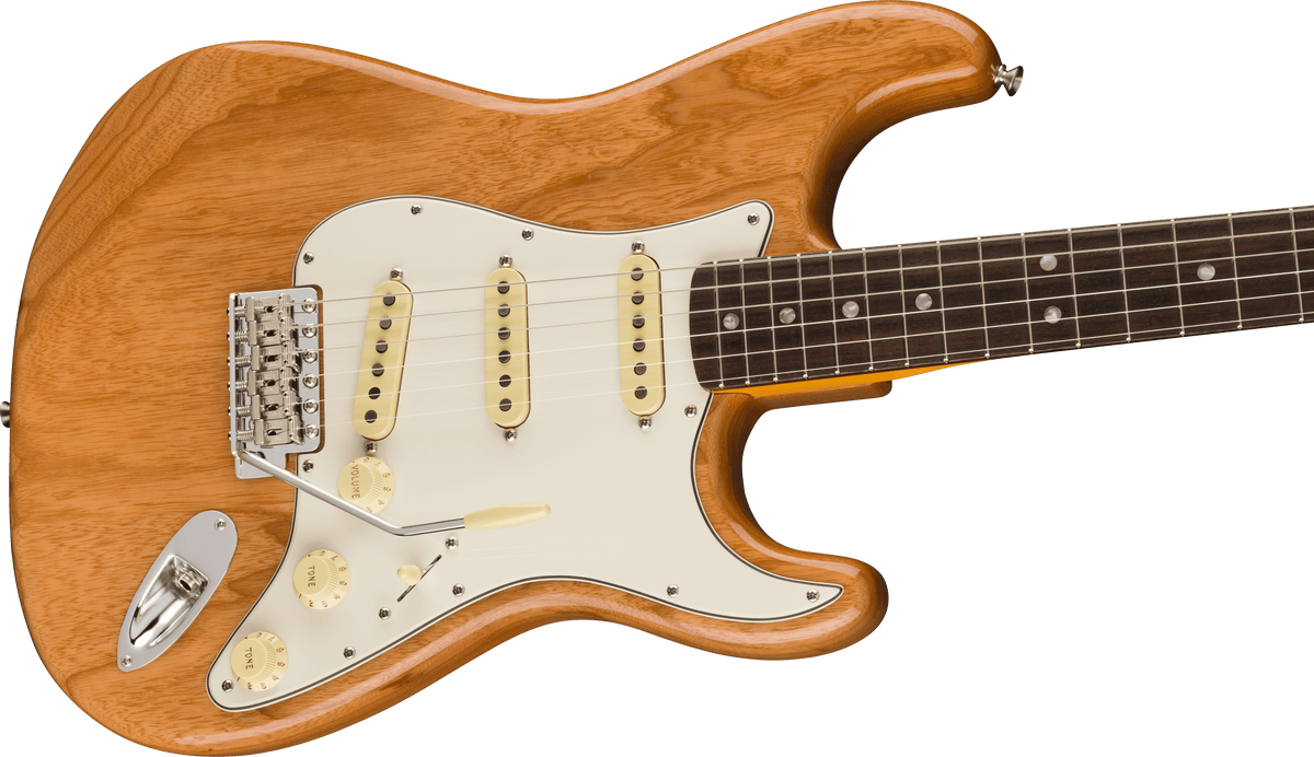 Fender American Vintage II 1973 Stratocaster, body detail
