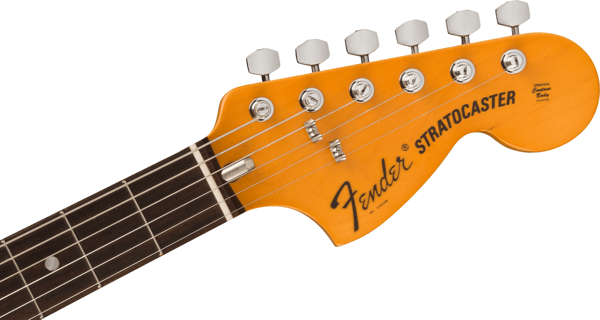 Fender American Vintage II 1973 Stratocaster, headstock, front