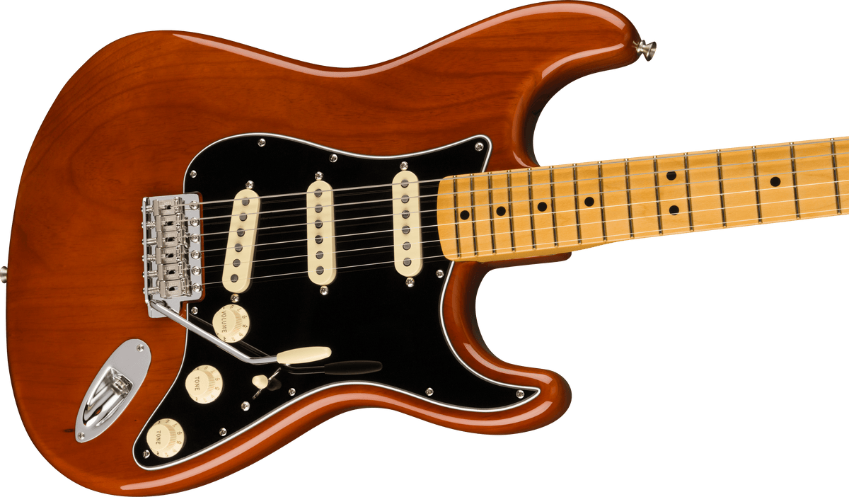 Fender American Vintage II 1973 Stratocaster, body detail