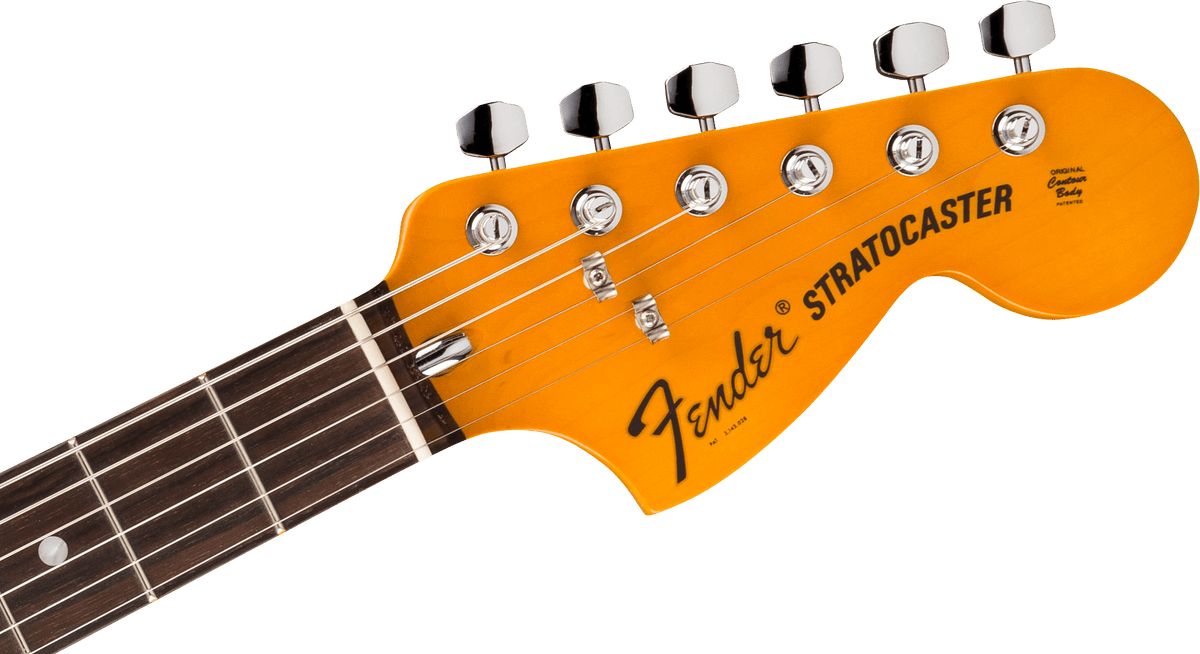 Fender American Vintage II 1973 Stratocaster, headstock, front