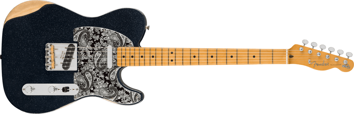 Fender Brad Paisley Road Worn Telecaster, front view