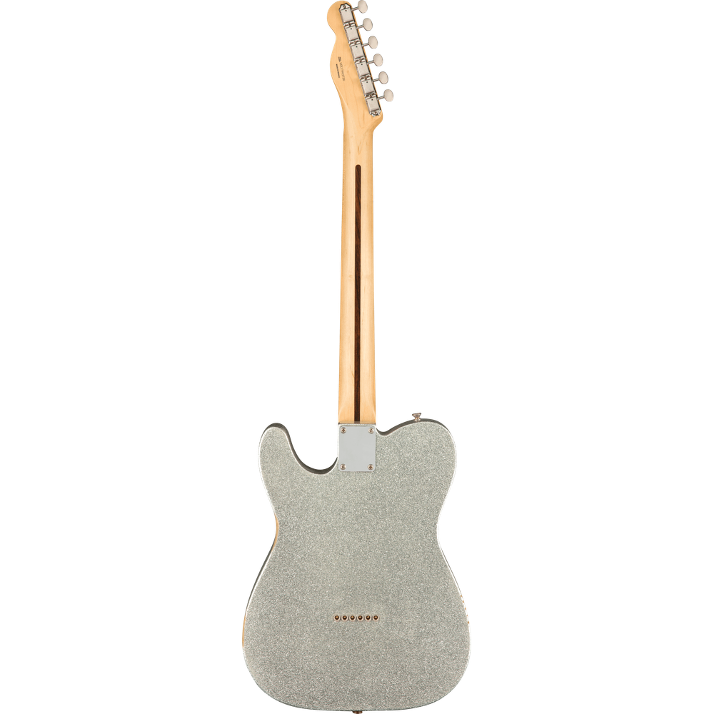 Fender Brad Paisley Road Worn Telecaster Silver Sparkle Maple Spruce/Paulownia/Spruce