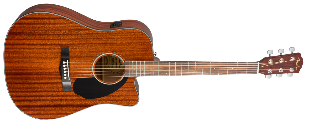 Fender CD-60SCE Dreadnought, All-Mahogany