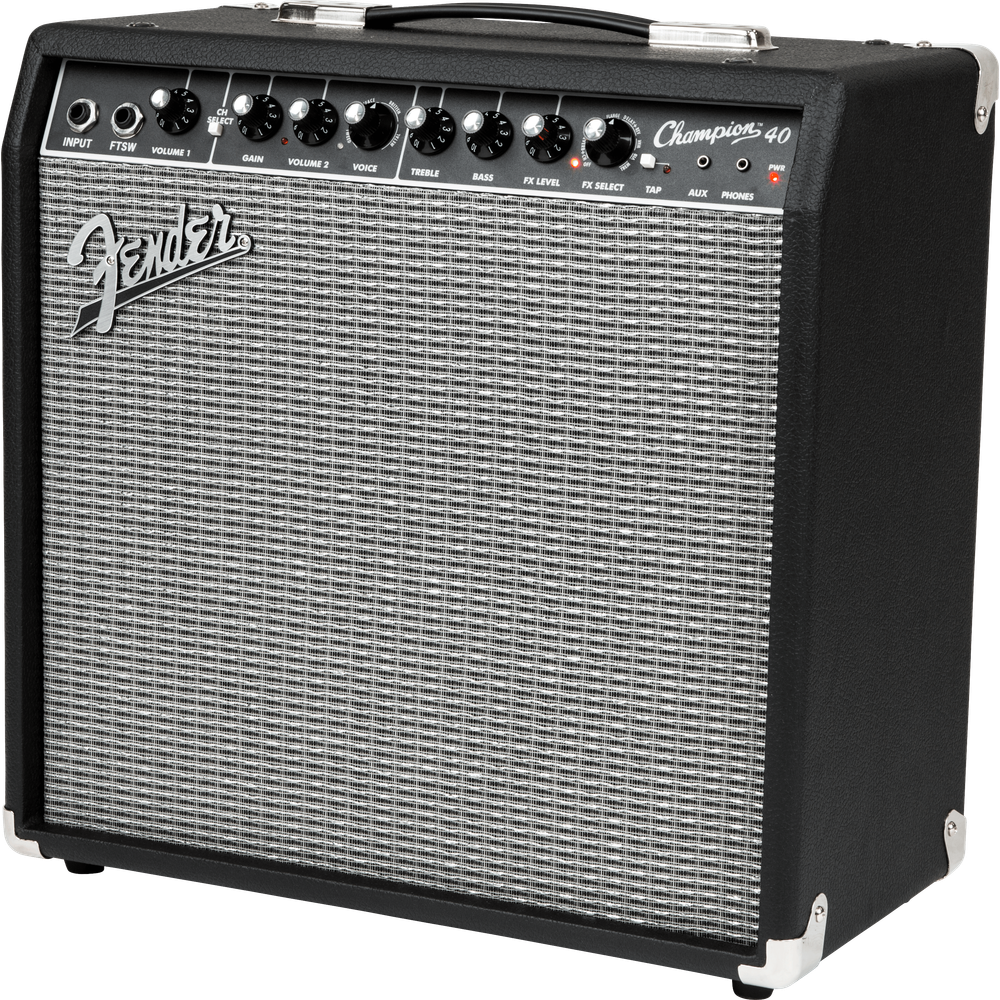 Fender Champion 40 Black and Silver