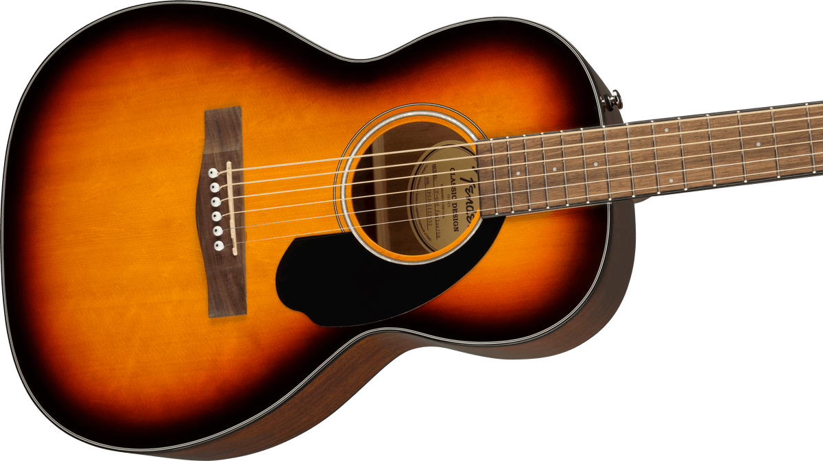 Fender CP-60S Parlor, body detail