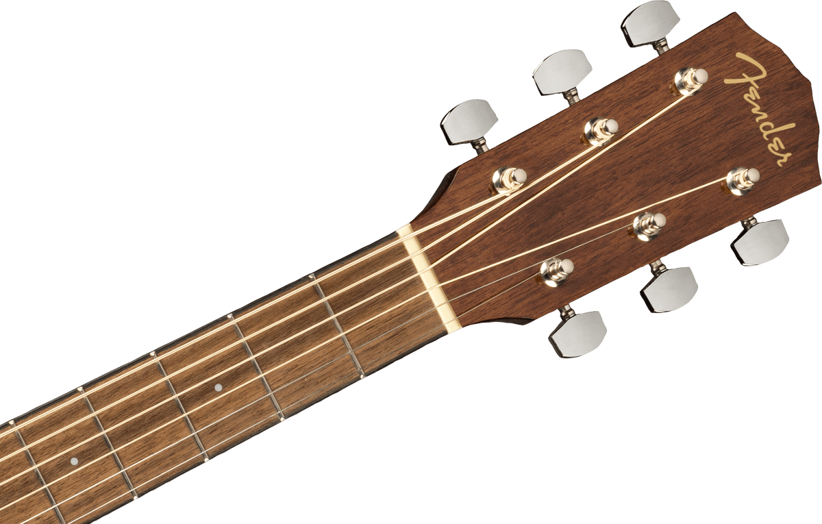 Fender CP-60S Parlor, headstock, front