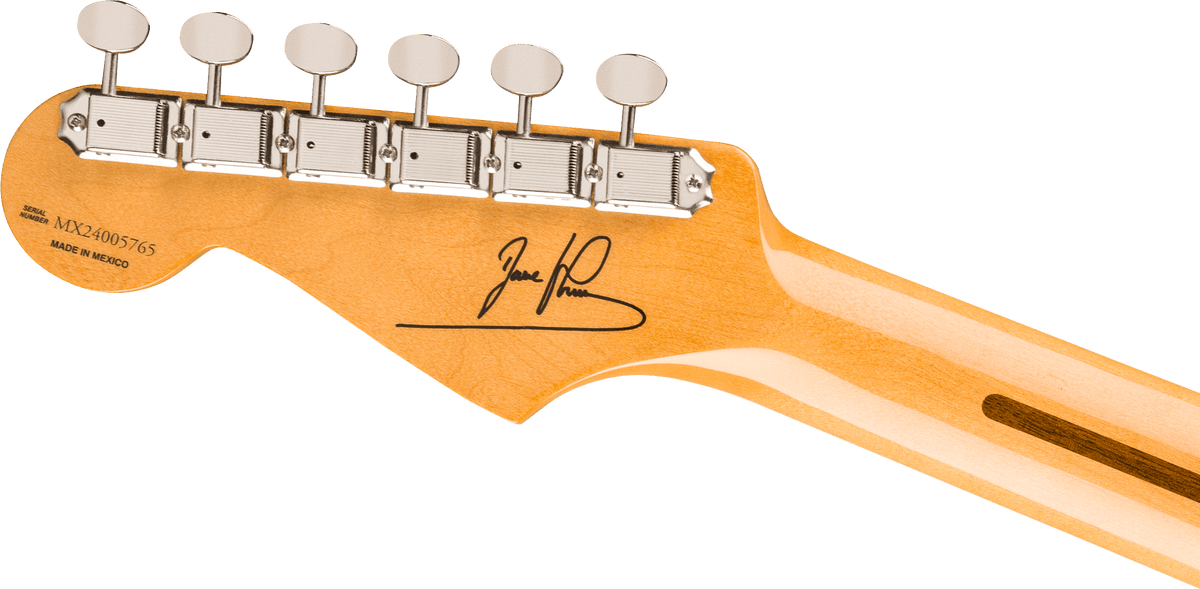 Fender Dave Murray Stratocaster, headstock, back