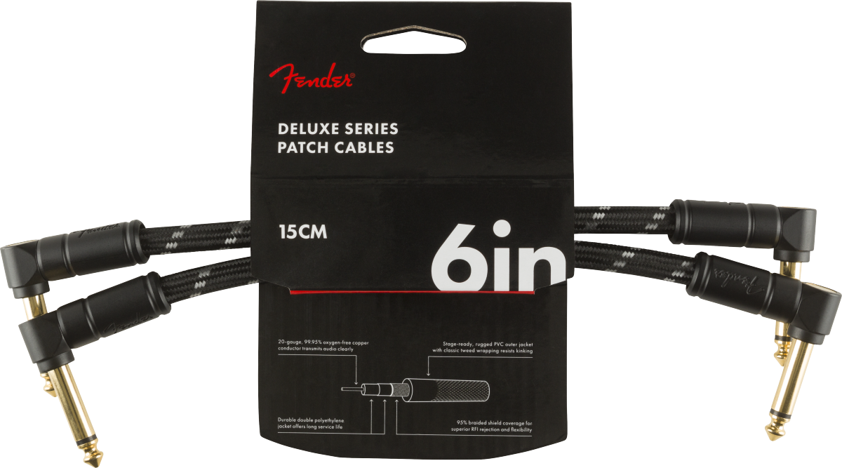 Fender Deluxe Series Tweed Instrument Cables