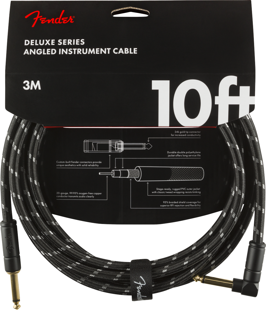 Fender Deluxe Series Tweed Instrument Cables