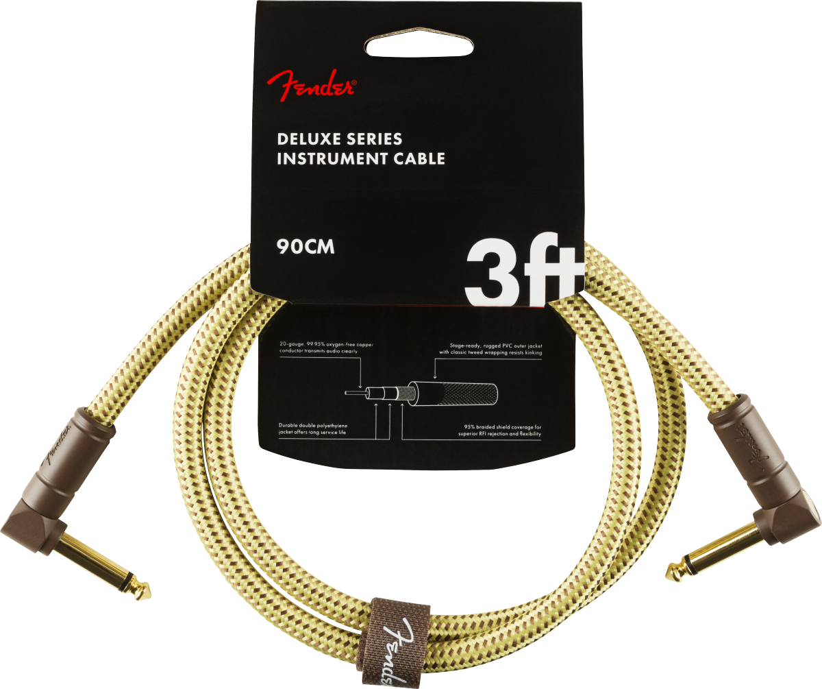 Fender Deluxe Series Tweed Instrument Cables