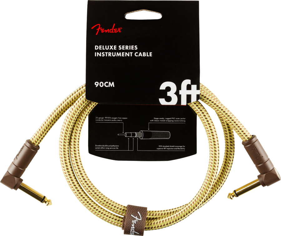 Fender Deluxe Series Tweed Instrument Cables
