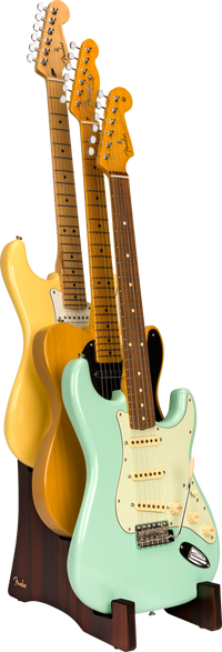 Fender Deluxe Wooden 3-Tier Guitar Stand