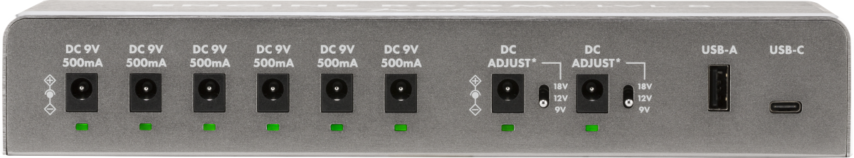 Fender Engine Room LVL8 Power Supply, front view