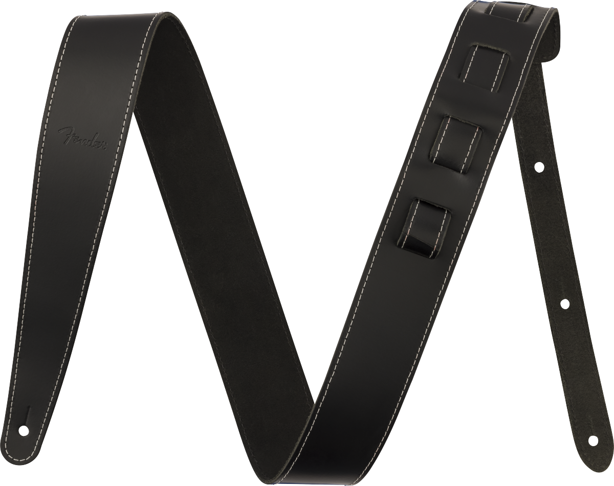 Fender Essentials Leather Straps, front view