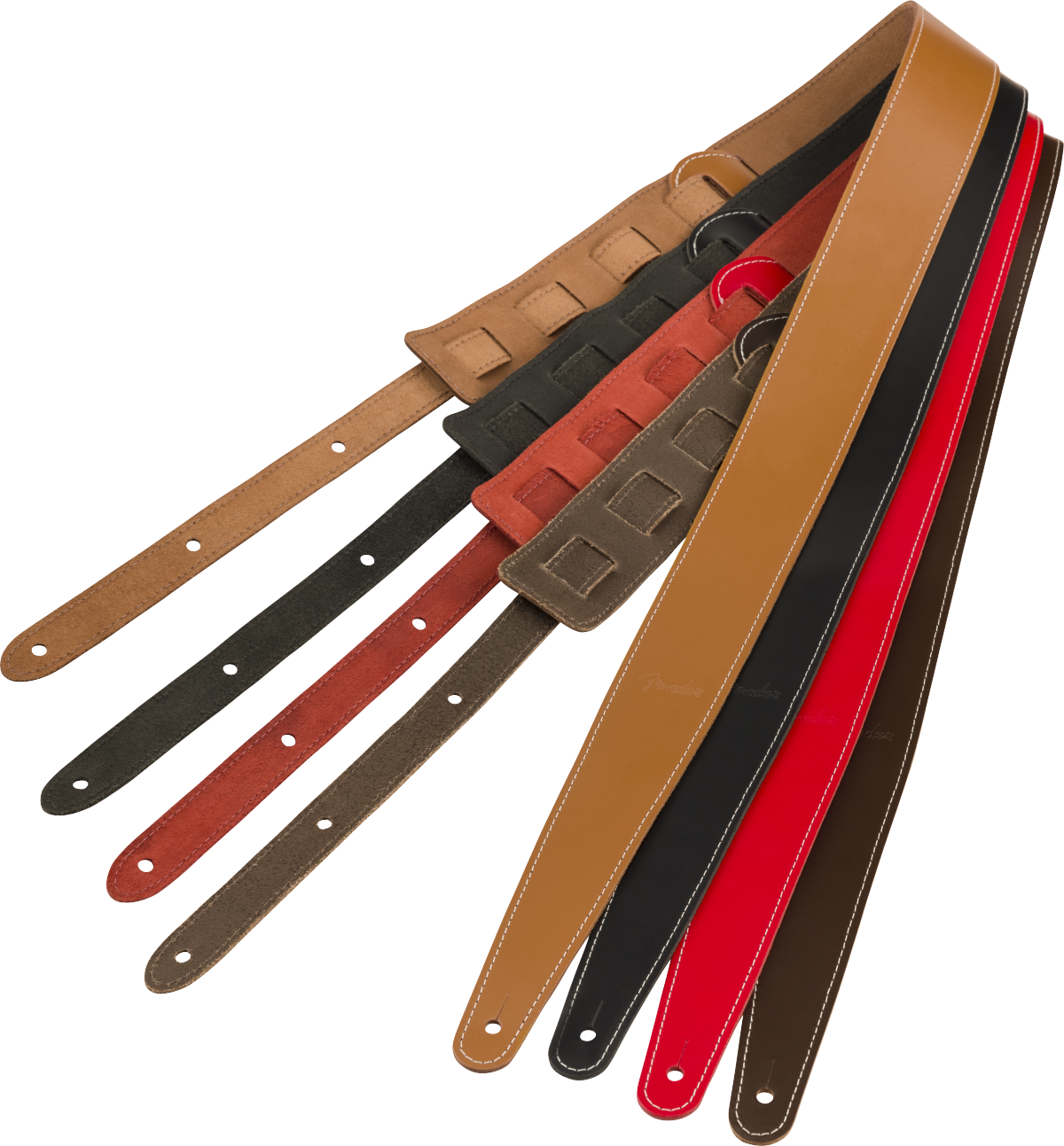 Fender Essentials Leather Straps, detail