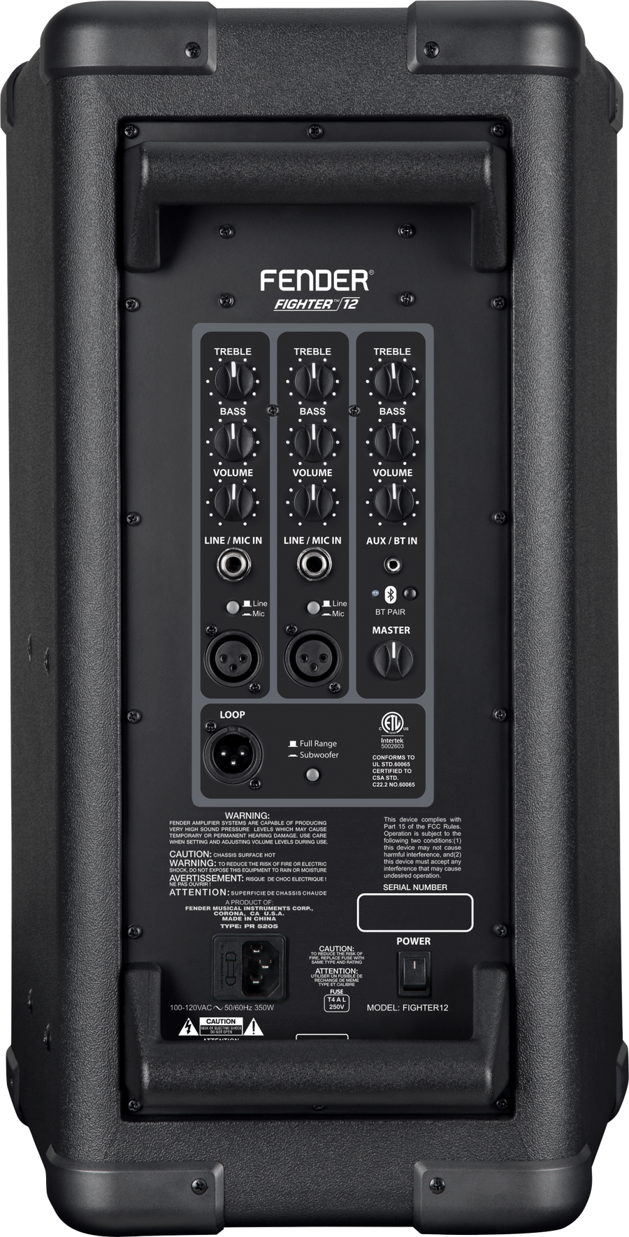 Fender Fighter 12" 2-Way Powered Speaker