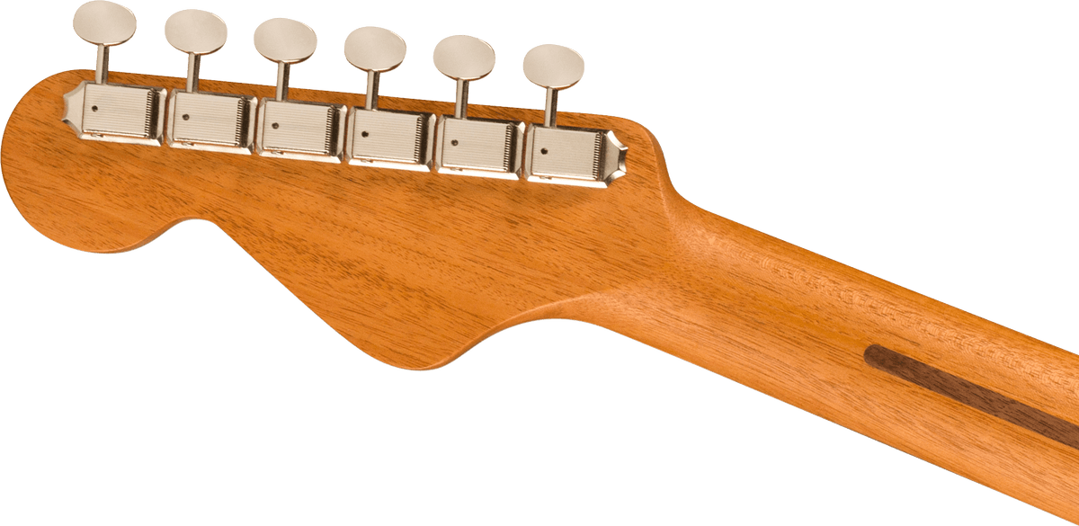 Fender Highway Series Dreadnought, headstock, back