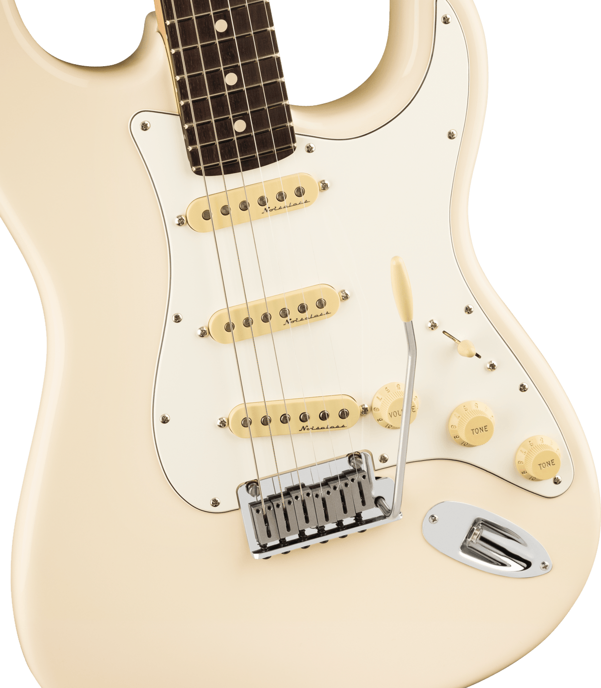 Fender Jeff Beck Stratocaster, fingerboard detail