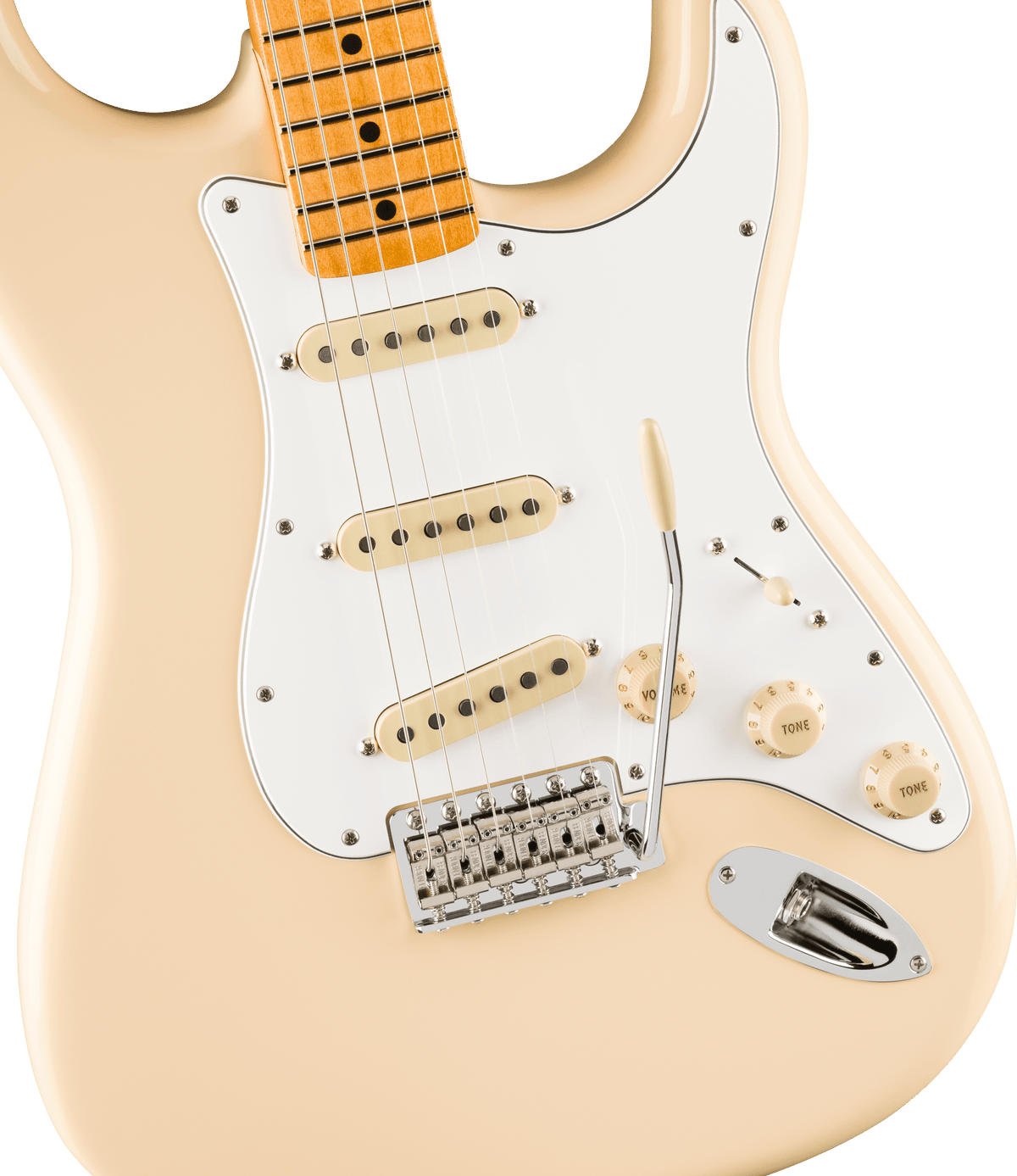 Fender Jimi Hendrix Stratocaster, fingerboard detail