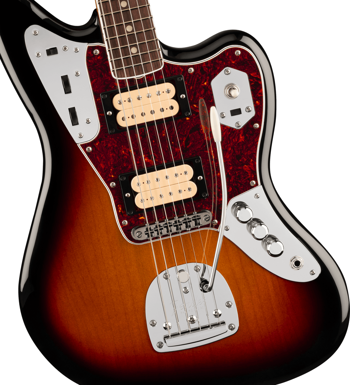 Fender Kurt Cobain Jaguar, fingerboard detail