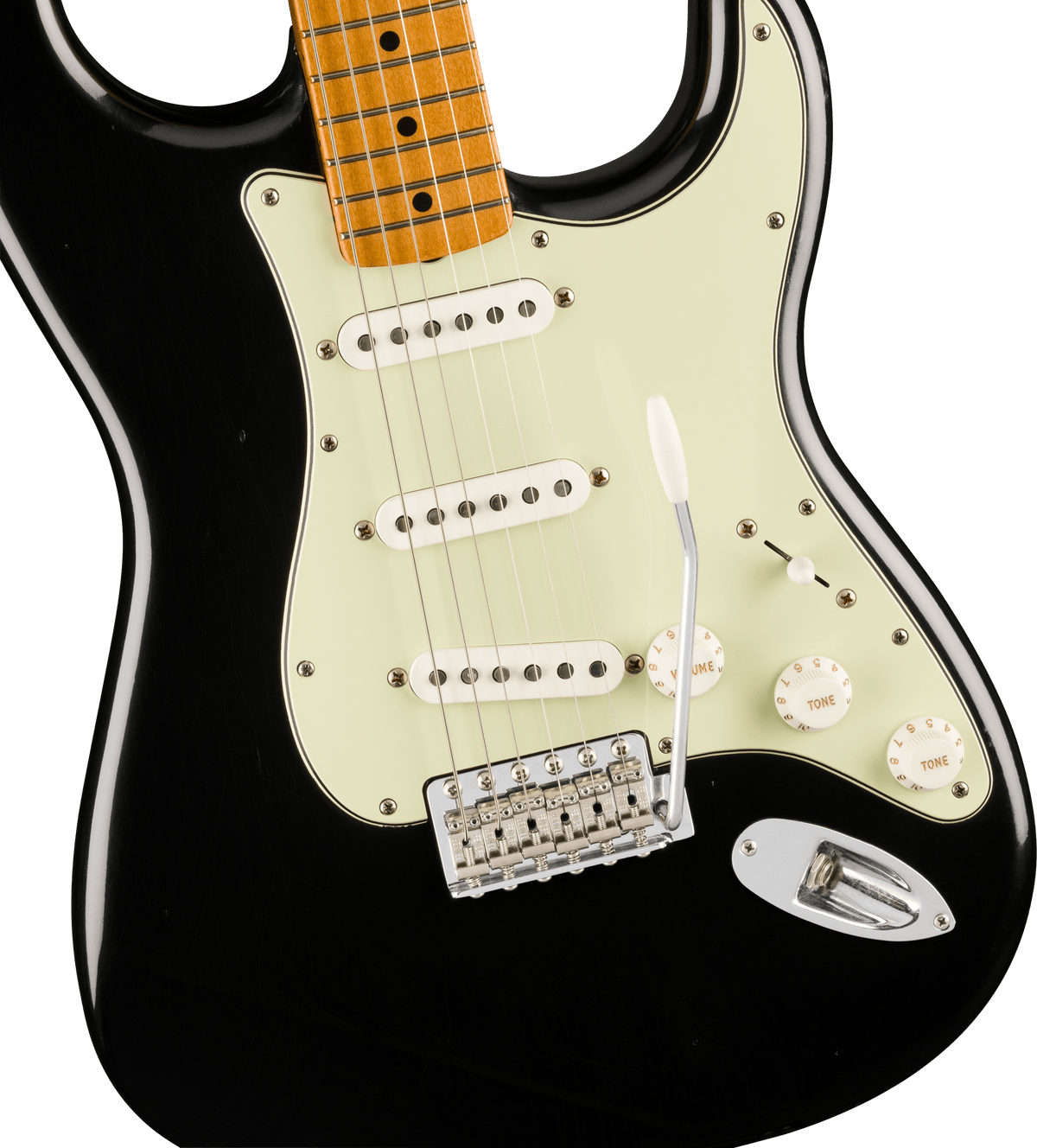 Fender Limited Edition Vintera II Road Worn '60s Stratocaster, fingerboard detail