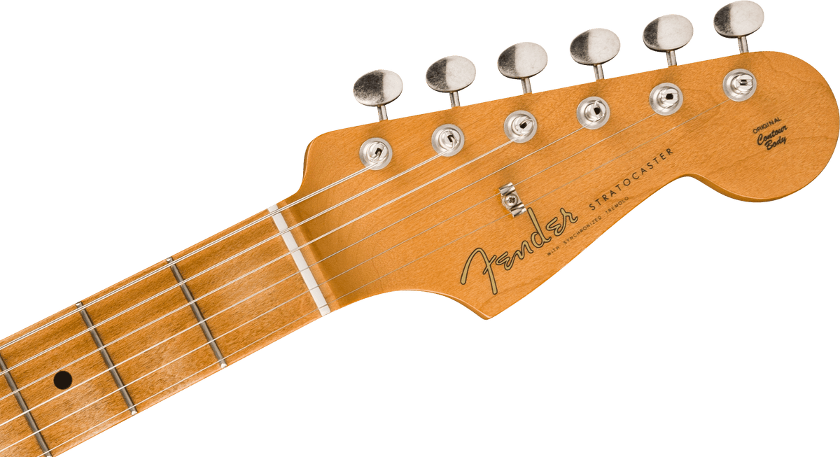 Fender Limited Edition Vintera II Road Worn '60s Stratocaster, headstock, front