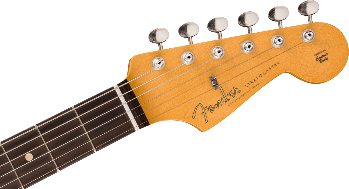 Fender Limited Edition Vintera II Road Worn '60s Stratocaster, headstock, front