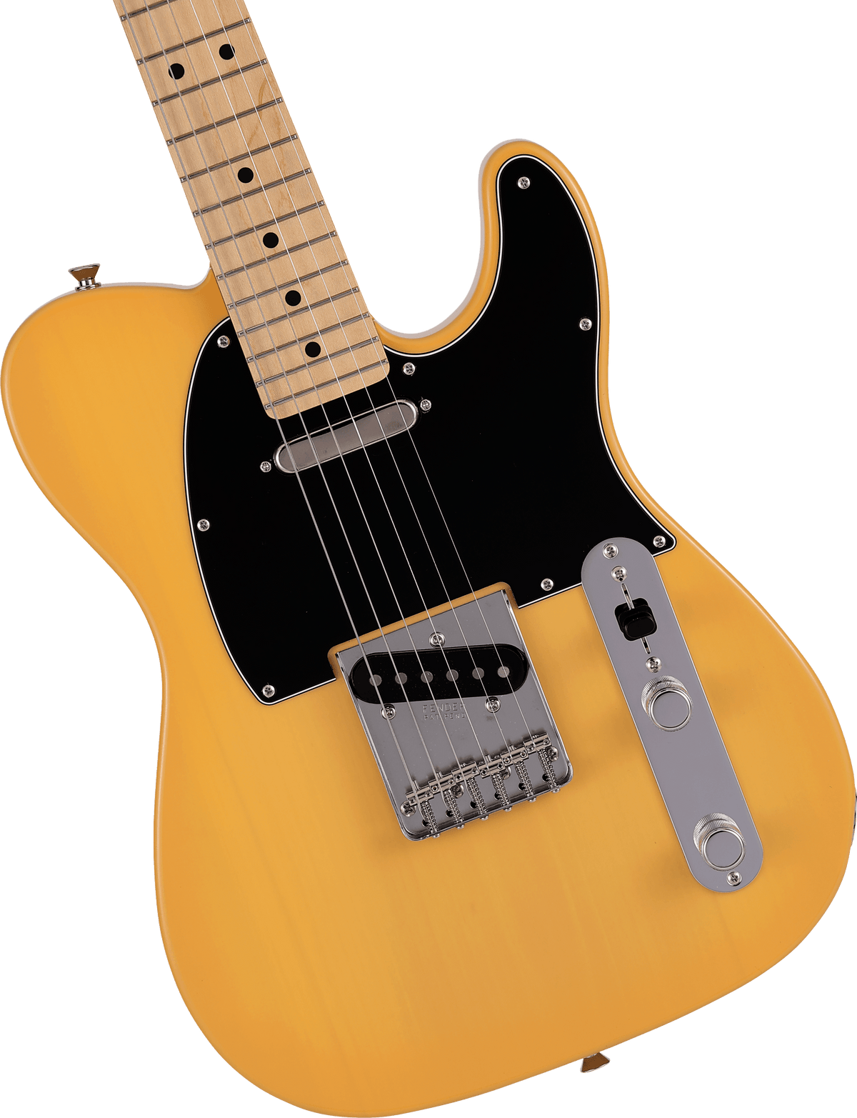 Fender Made in Japan Junior Collection Telecaster, fingerboard detail