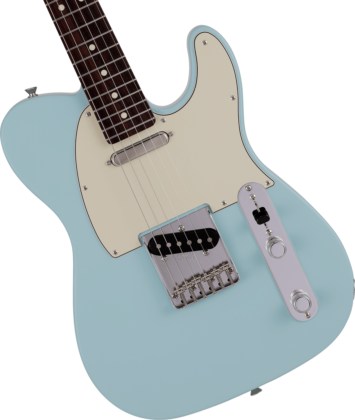 Fender Made in Japan Junior Collection Telecaster, fingerboard detail