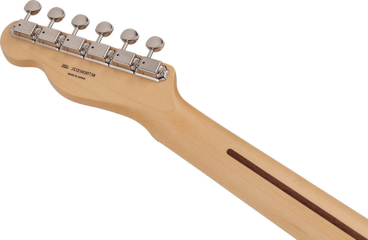 Fender Made in Japan Junior Collection Telecaster, headstock, back