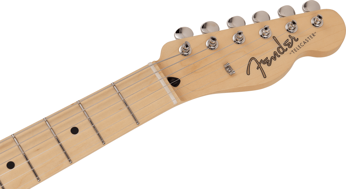 Fender Made in Japan Junior Collection Telecaster, headstock, front