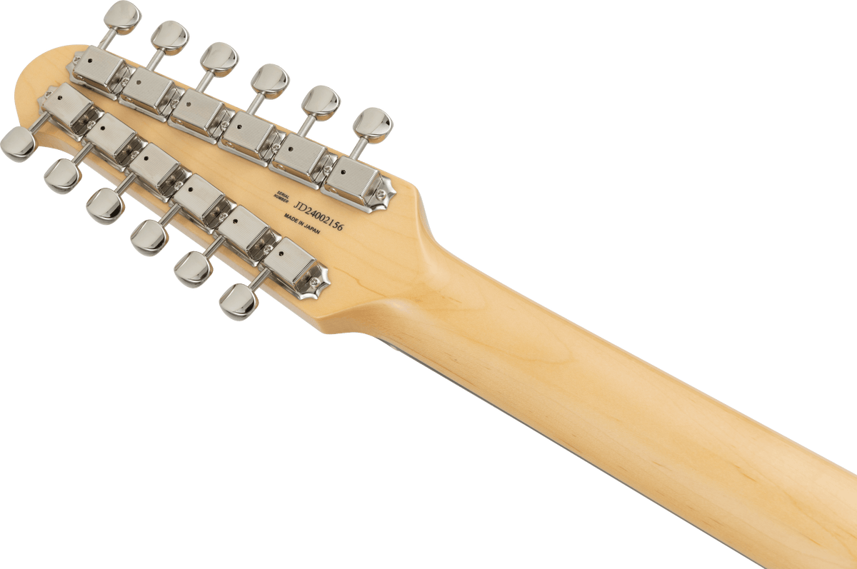 Fender Made in Japan Limited Stratocaster XII, headstock, back