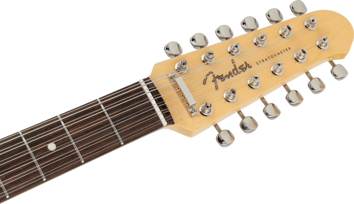 Fender Made in Japan Limited Stratocaster XII, headstock, front