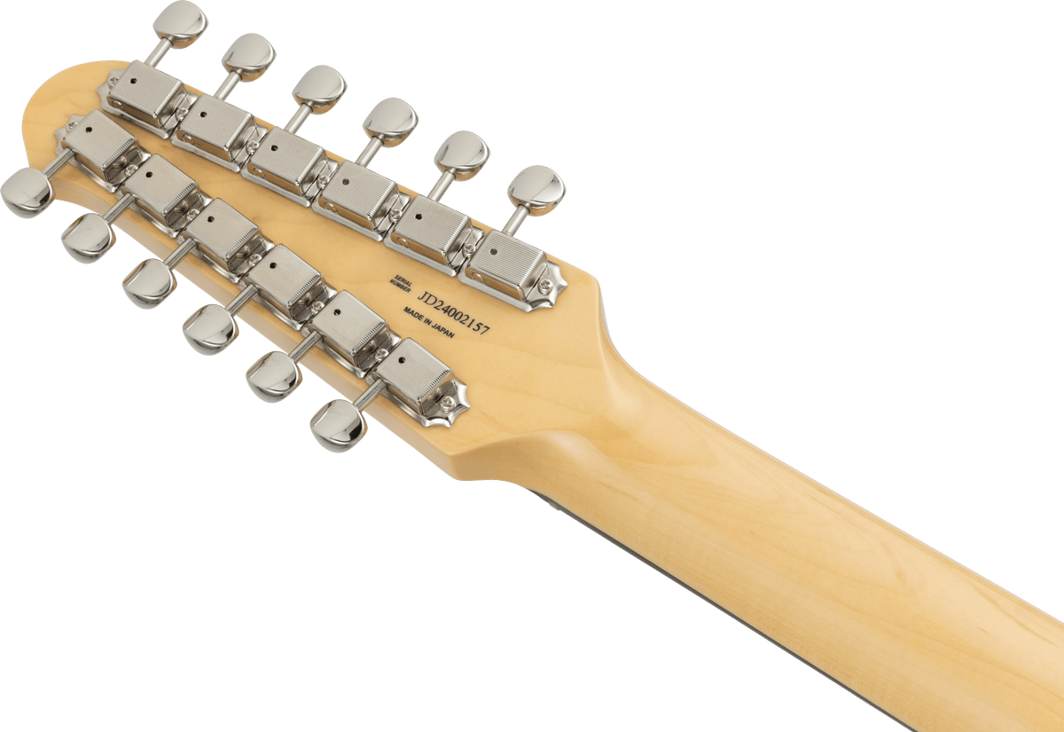 Fender Made in Japan Limited Stratocaster XII, headstock, back