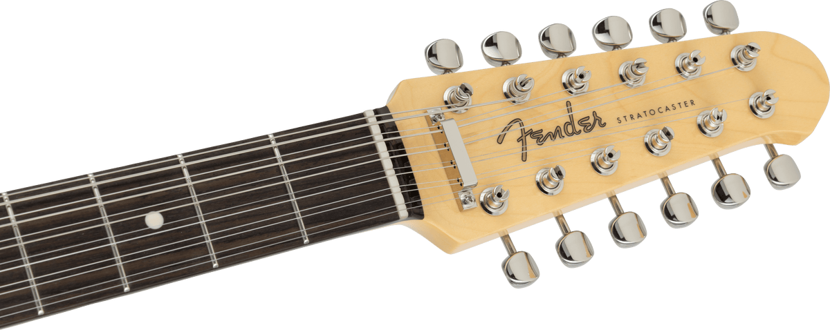 Fender Made in Japan Limited Stratocaster XII, headstock, front
