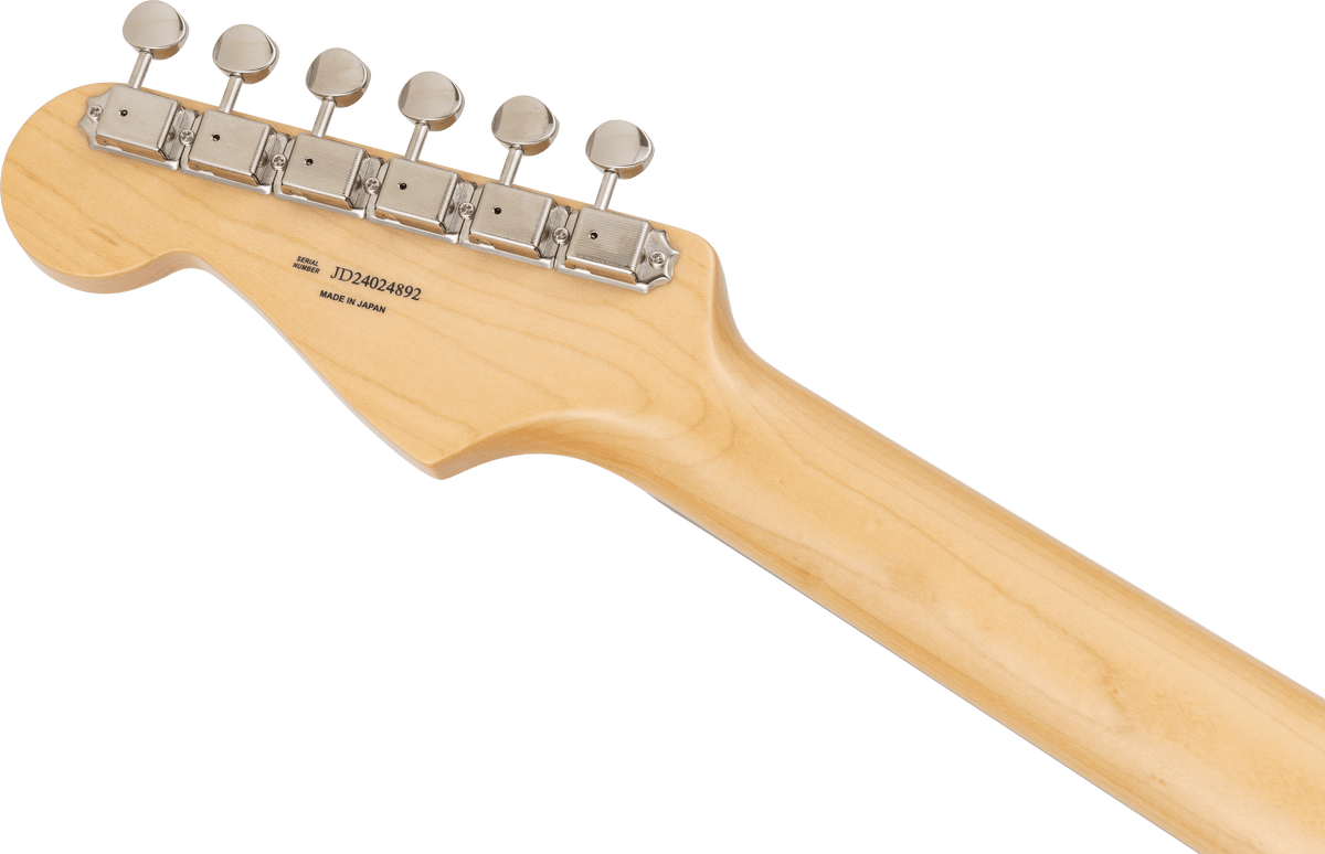 Fender Made in Japan Traditional '60s Stratocaster, headstock, back