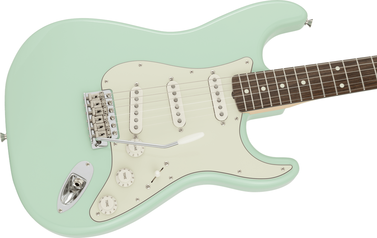 Fender Made in Japan Traditional '60s Stratocaster, body detail