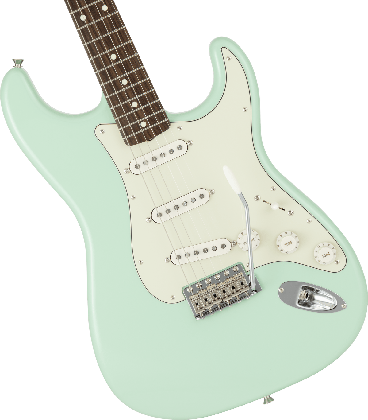 Fender Made in Japan Traditional '60s Stratocaster, fingerboard detail