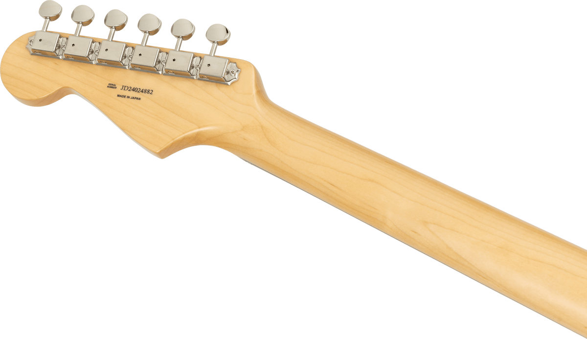 Fender Made in Japan Traditional '60s Stratocaster, headstock, back