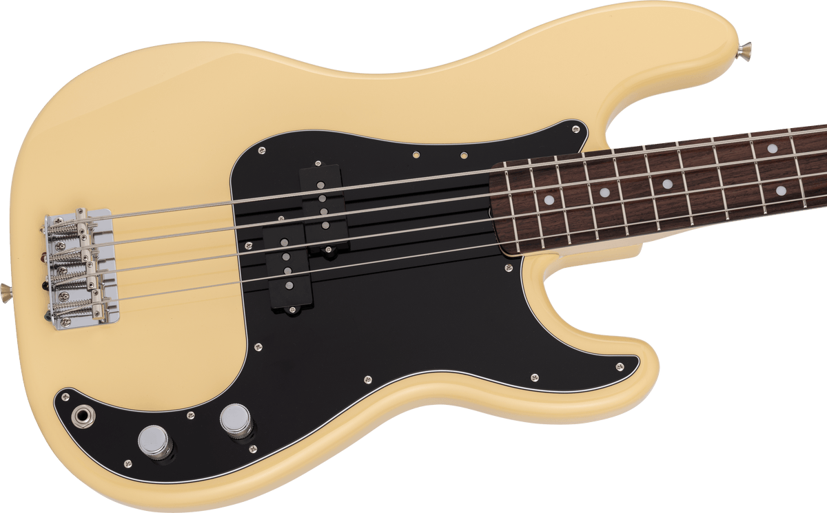 Fender Made in Japan Traditional '70s Precision Bass, body detail