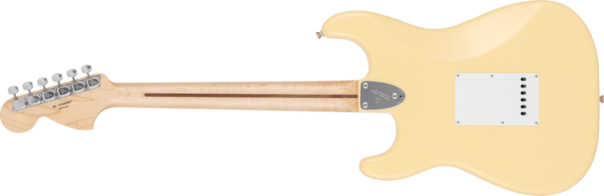Fender Made in Japan Traditional '70s Stratocaster, back view