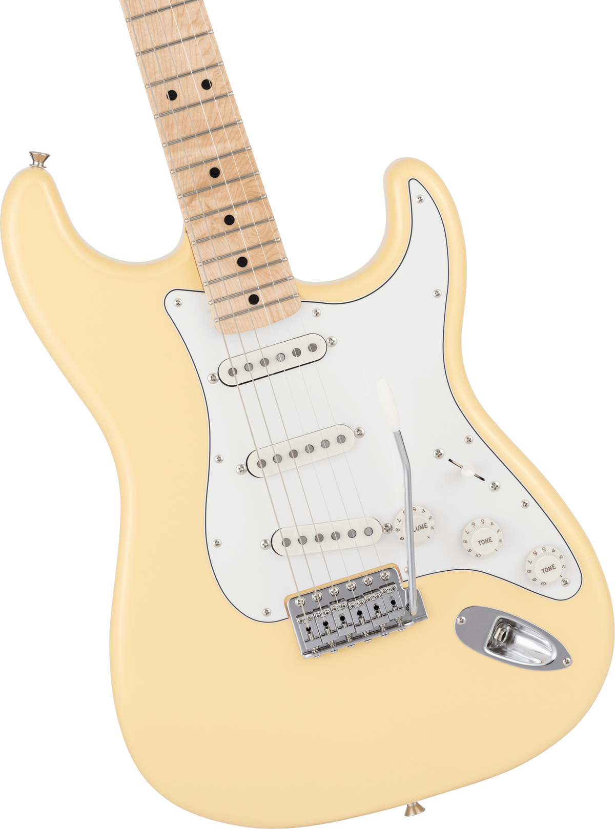 Fender Made in Japan Traditional '70s Stratocaster, fingerboard detail
