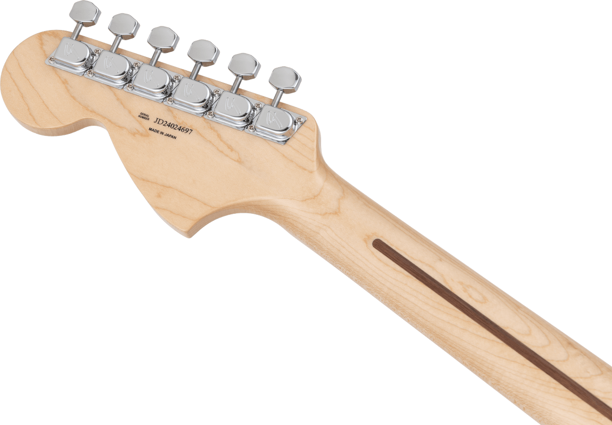 Fender Made in Japan Traditional '70s Stratocaster, headstock, back