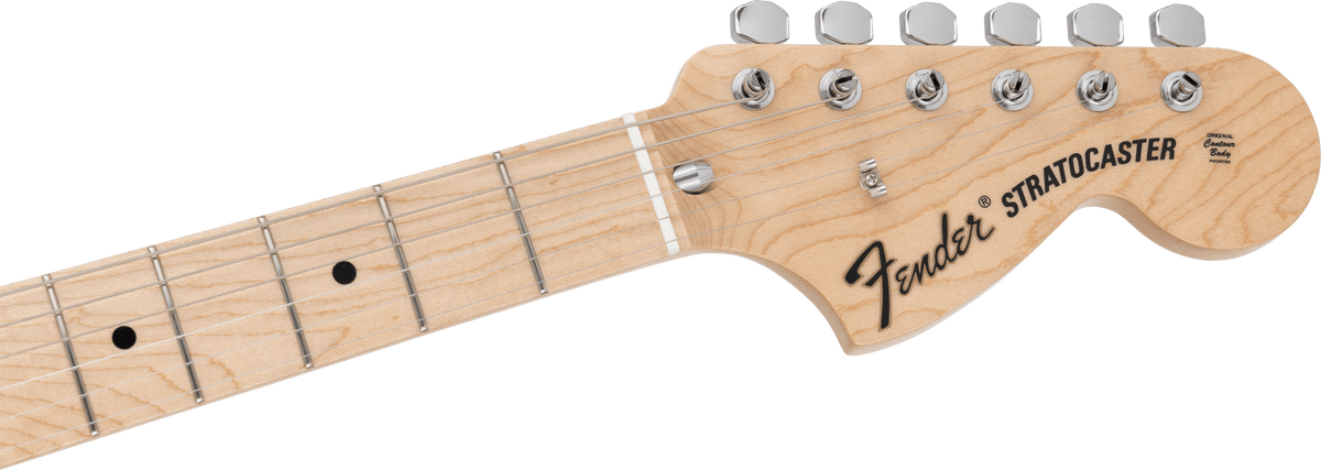 Fender Made in Japan Traditional '70s Stratocaster, headstock, front