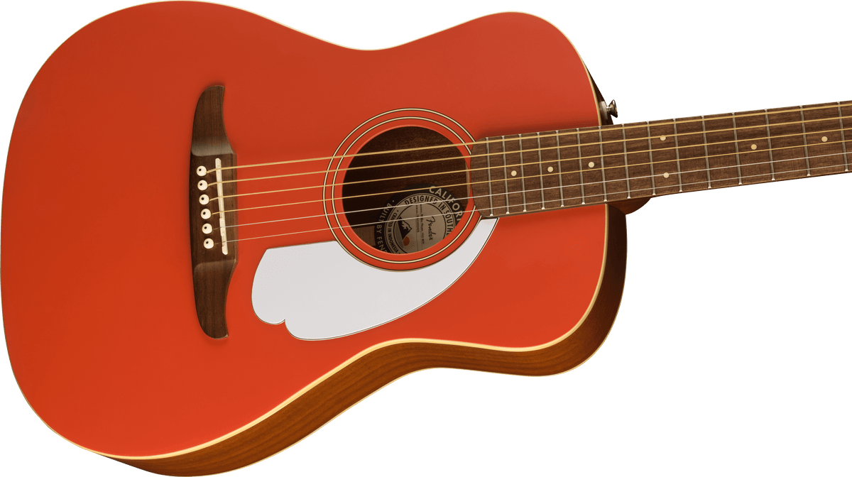 Fender Malibu Player, body detail