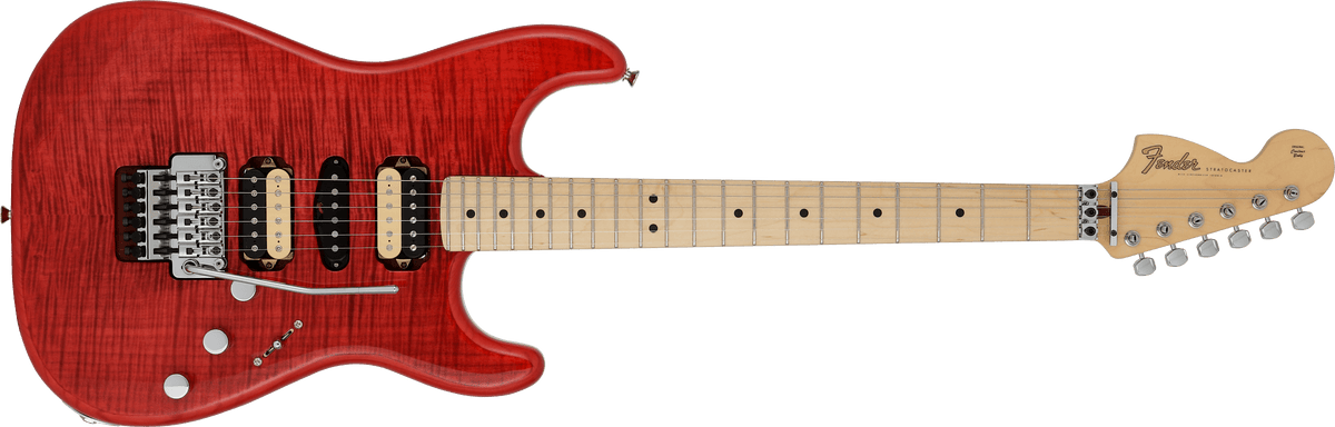 Fender Michiya Haruhata Stratocaster Transparent Pink