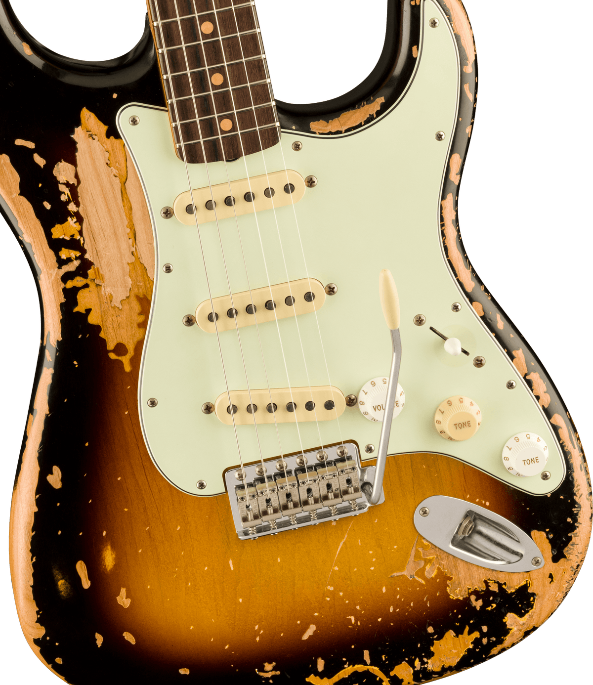 Fender Mike McCready Stratocaster, fingerboard detail